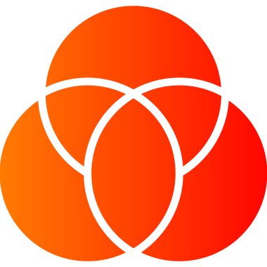 Web ve mobil için turuncu vektör simgesi