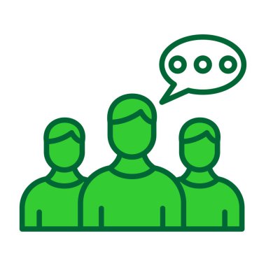 Konuşma baloncukları vektör illüstrasyonu