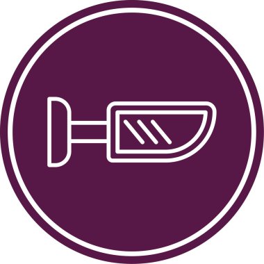 Modern simgenin vektör illüstrasyonu