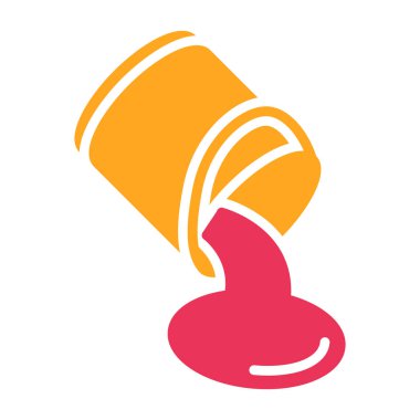 Çizgi film simgesinin vektör çizimi