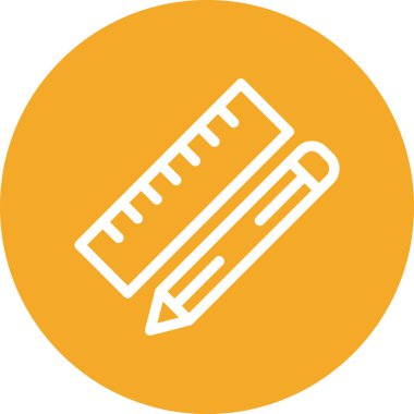 kalem simgesinin vektör illüstrasyonu