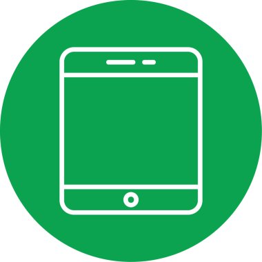 Eşsiz akıllı telefon vektör çizgisi simgesi