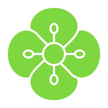 Modern simgenin vektör illüstrasyonu