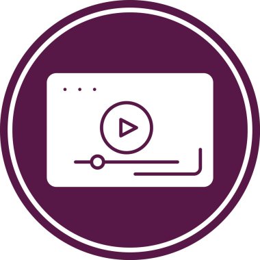 seo modern simgesinin vektör illüstrasyonu