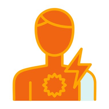 Vites vektör simgesi olan bir avatar adam