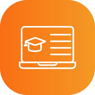 vektör eğitim simgesi illüstrasyonu