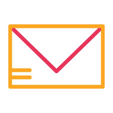 e- posta iletisi zarfının simgesi vektör illüstrasyon grafik tasarımı
