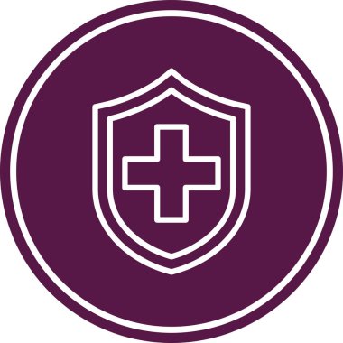 kalkan vektör resimleme simgesi