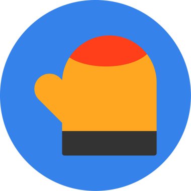 Yemek. Web simgesi basit illüstrasyon