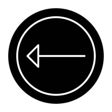 ok simgesi vektör illüstrasyonu