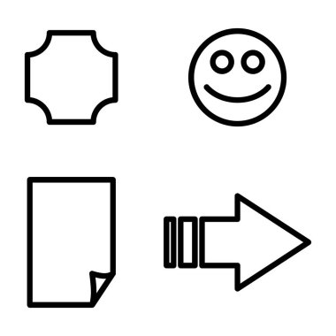 Boşluğu Kopyalayan Evrensel Simgelerin Seti