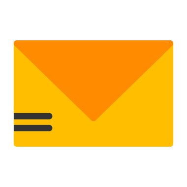 E-posta zarf simgesi vektör çizim