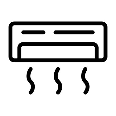 Klima simgesi vektör illüstrasyonu