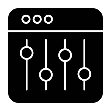 pişirme vektörü düz simgesi