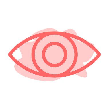renk göz vektörü resimleme simgesi