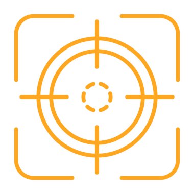 Amaç simge, vektör çizim