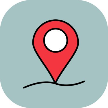 pin haritası konumu simgesi