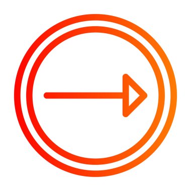 Vektör illüstrasyonu, saat simgesi