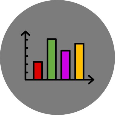 Grafik vektör simgesi modern basit vektör illüstrasyonu