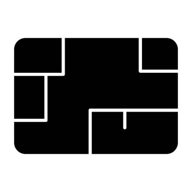 oyun simgesi vektör çizimi