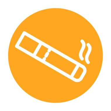 sigara simge vektör çizim