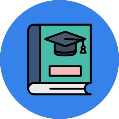 Kitap eğitimi bilgi simgesi - özet biçimi