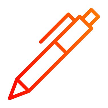 kalem simgesi vektör illüstrasyonu