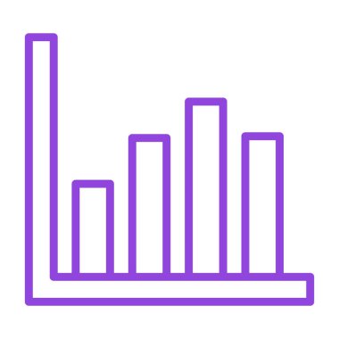 bar çizelgesi simgesi. Beyaz arkaplanda izole edilmiş web tasarımı için çizelge çizelgesi çizelgesi vektör simgesi