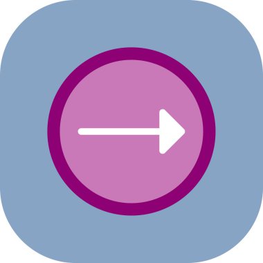 ok simgesi vektör illüstrasyonu