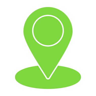 harita pin vektör simgesi