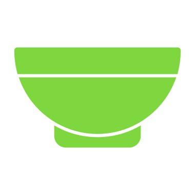 Bowl Düz Vektör Simgesi