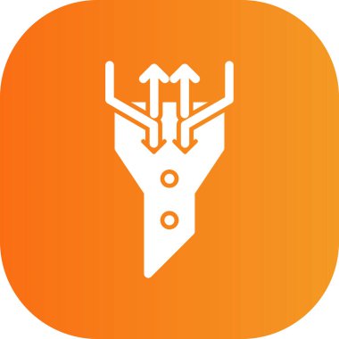 Modern simgenin vektör illüstrasyonu