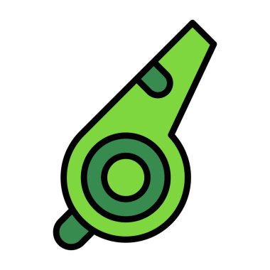 Tek bir karikatür iğnesinin vektör çizimi