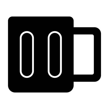 kahve fincanı vektör simgesi