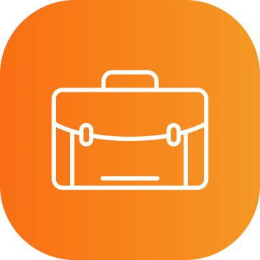 evrak çantası ikonu vektör illüstrasyonu