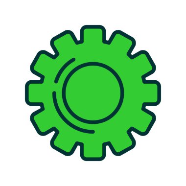 Dişli vektör resimleme tasarımı