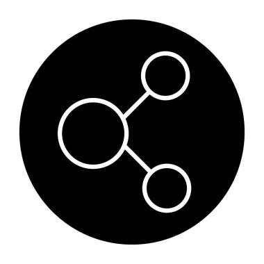 Vektör Paylaşım simgesi çizimi