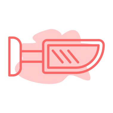 Çizgi film simgesinin vektör çizimi