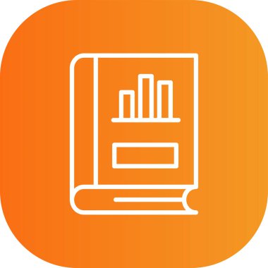 Kitap simgesinin vektör illüstrasyonu