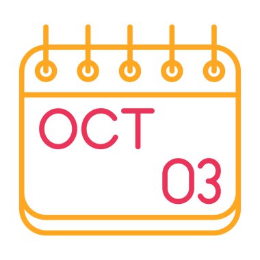 Takvim simge tasarlamak vektör