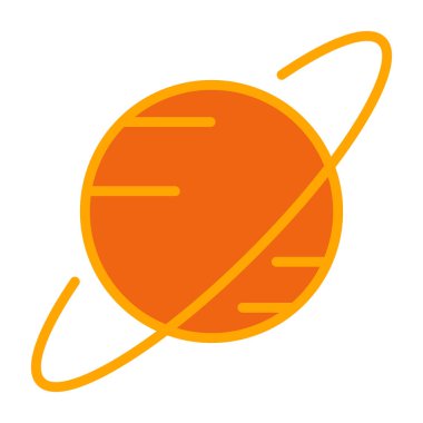 solar system vector icon illustration