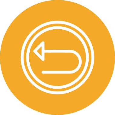 Ok. Web simgesi basit illüstrasyon