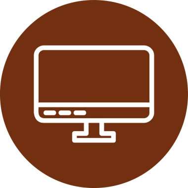 Modern dizüstü bilgisayar simgesinin vektör illüstrasyonu