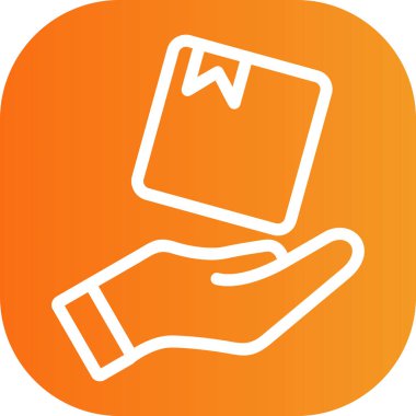 Bir kitap simgesinin vektör illüstrasyonu