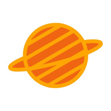 Çizgi film simgesinin vektör çizimi