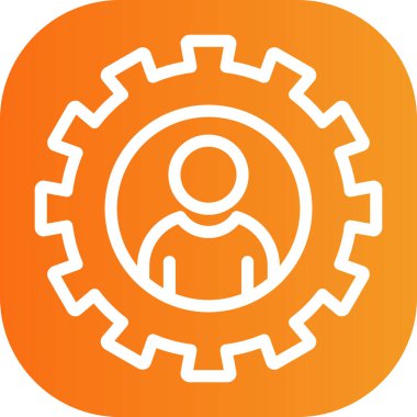 Bir simgenin vektör illüstrasyonu