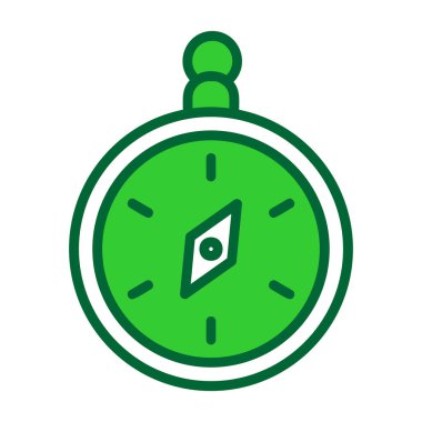 ok simgesi, vektör illüstrasyon tasarımı olan saat.