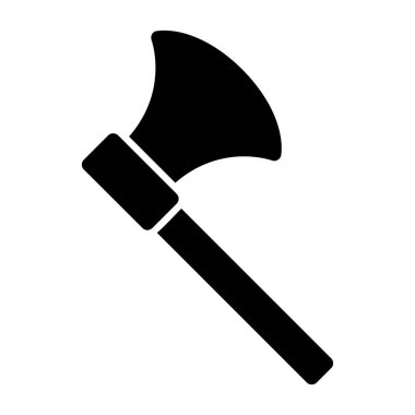 balta vektör glifleri düz simge