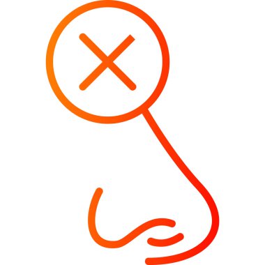 Vektör simgesi yok. biçim düz simge sembolü, turuncu renk, beyaz arkaplan.