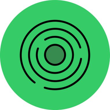 Beyaz arkaplanda vektör simgesi izole edildi